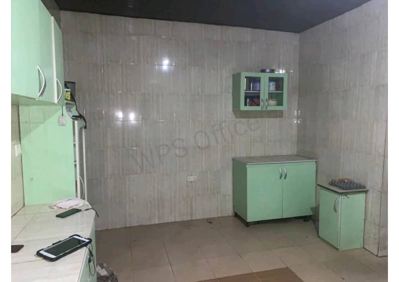 FOUR BEDROOM FLAT WITH EIGHT SHOP UNITS